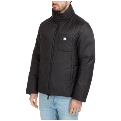 Shop Fendi Men's Outerwear Down Jacket Blouson  Reversibile In Black