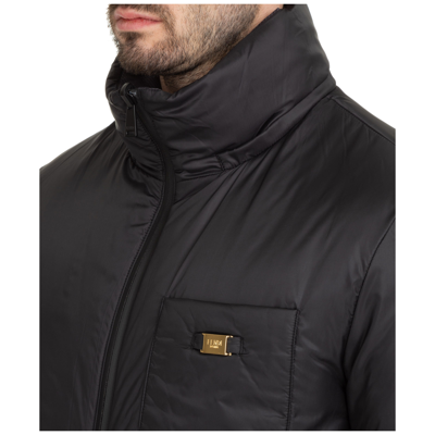 Shop Fendi Men's Outerwear Down Jacket Blouson  Reversibile In Black