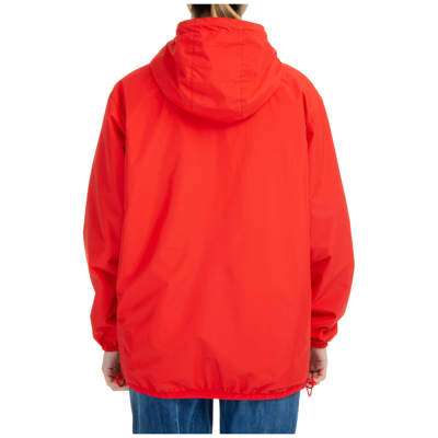 Shop Fendi Women's Raincoat  K-way X  In Red