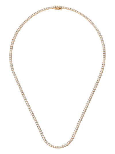 Shop Anita Ko 18kt Yellow Gold Diamond Necklace