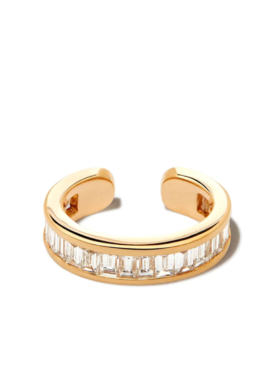 Anita Ko 18kt Yellow Gold Diamond Ear Cuff In Gold
