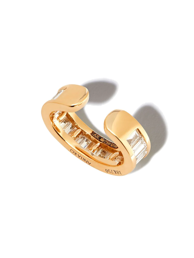 Shop Anita Ko 18kt Yellow Gold Diamond Ear Cuff