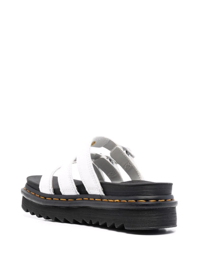 Shop Dr. Martens' Blaire Slip-on Sandals In Weiss