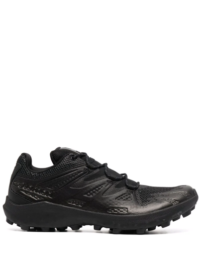 Shop Salomon Advanced Cross Low-top Sneakers In Schwarz