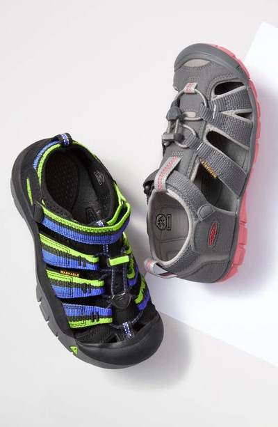 Shop Keen Seacamp Ii Cnx Water Friendly Sandal In Magnet/ Drizzle/ Drizzle