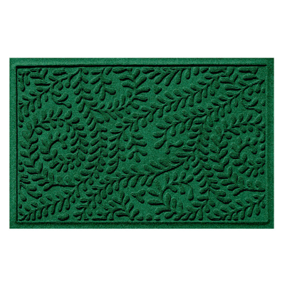 Frontgate Water & Dirt Shield  Boxwood Door Mat In Evergreen