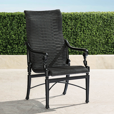 Frontgate Set Of 2 Carlisle Woven Dining Chairs