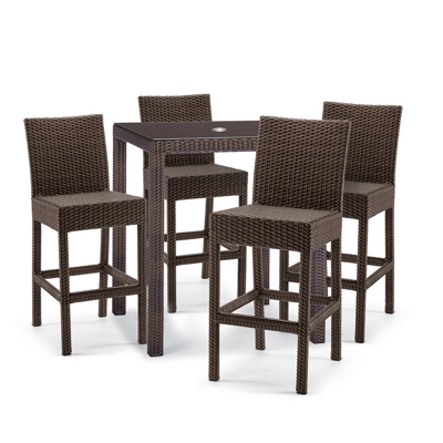 Frontgate Palermo 5-pc. Bar Set In Bronze Finish