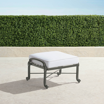Frontgate Carlisle Ottoman In Slate