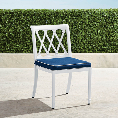 Frontgate Set Of 2 Grayson Dining Side Chairs In White Finish