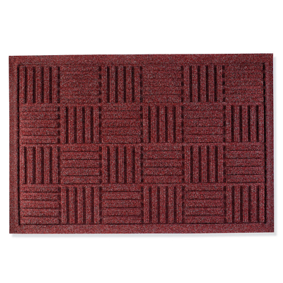Frontgate Water & Dirt Shield  Parquet Door Mat In Brown