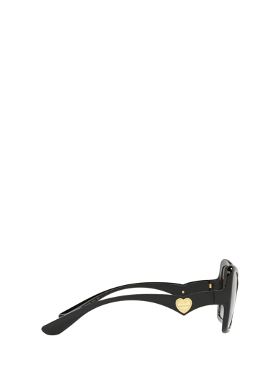 Shop Dolce & Gabbana Dg6153 Black Female Sunglasses