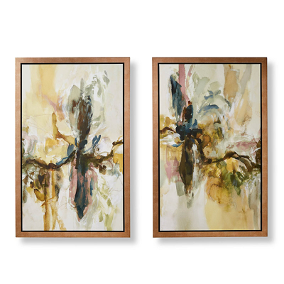 FRONTGATE JOIE DE VIVRE GICLEE PRINT DIPTYCH 