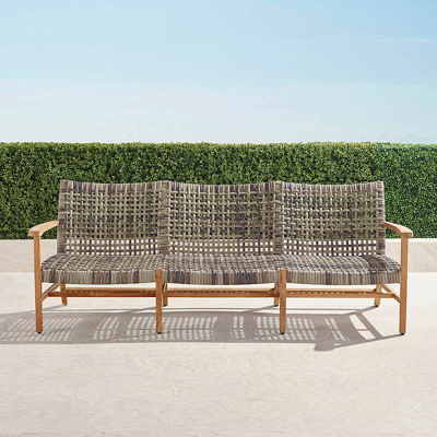 Frontgate Isola Sofa In Natural Finish