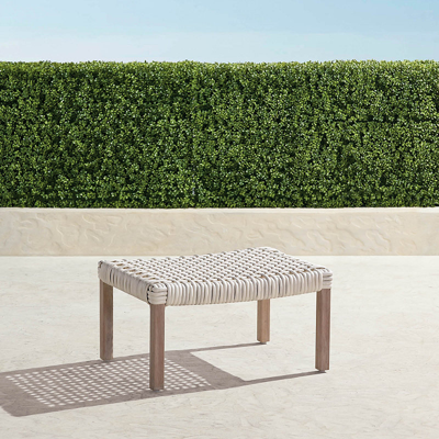 Frontgate Isola Ottoman In Weathered Finish