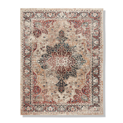 Shop Frontgate Messina Performance Area Rug In Red