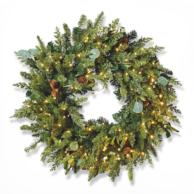 Frontgate Majestic Holiday Cordless Wreath