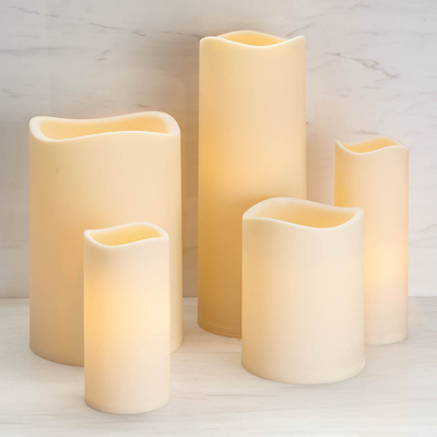 Shop Frontgate Soft Glow Outdoor Flicker Candle