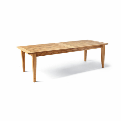Frontgate Classic Estate Expandable Dining Table In Natural Finish