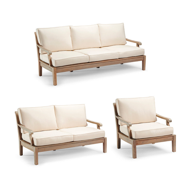 Frontgate Cassara Tailored Furniture Covers In Sand