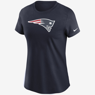Shop Nike Women's Logo (nfl New England Patriots) T-shirt In Blue