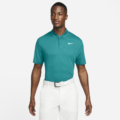 Shop Nike Court Dri-fit Men's Tennis Polo In Bright Spruce,white