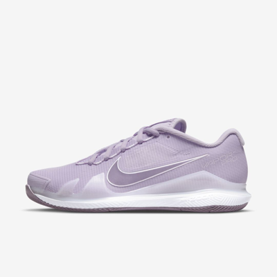 Shop Nike Women's Court Air Zoom Vapor Pro Hard Court Tennis Shoes In Purple
