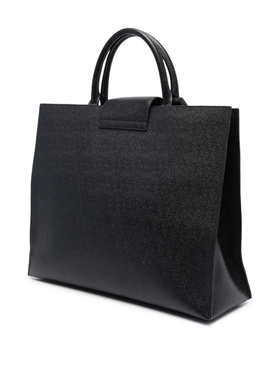 Thom Browne Mr. Thom Tote Bag In Black