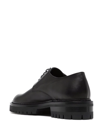 Ann Demeulemeester Kasper Leather Derby Shoes In Black | ModeSens