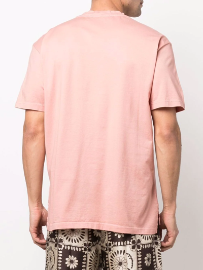 Shop Costumein Cotton Short-sleeve T-shirt In Rosa