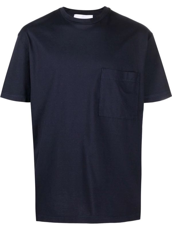 Costumein patch-pocket cotton shirt - White