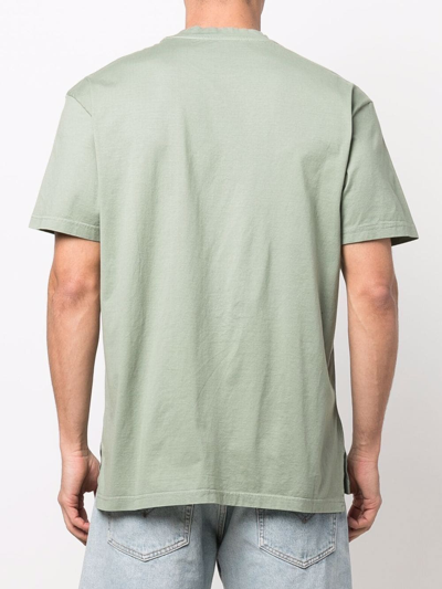 Shop Costumein Cotton Short-sleeve T-shirt In Grün
