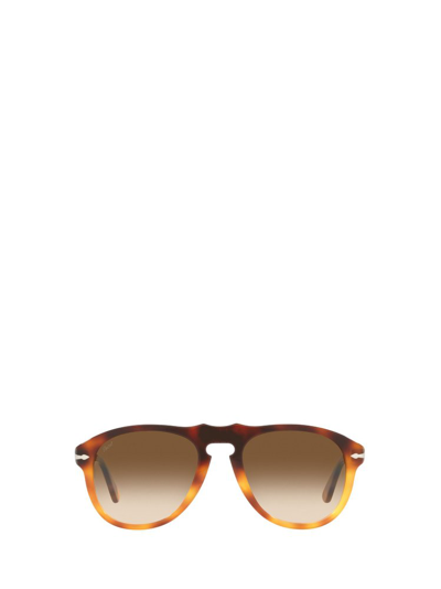 Shop Persol Pilot Frame Sunglasses In Multi