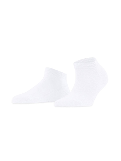 Shop Falke Women's Family Sneaker Socks In White