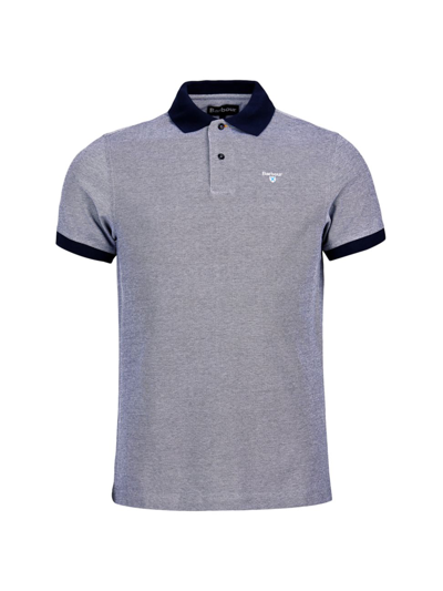 Shop Barbour Men's Essential Sports Polo In Midnight