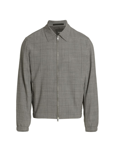 Shop Theory Men's Zerega Wool-blend Jacket In Charcoal