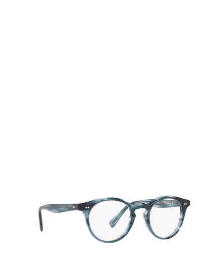 Shop Oliver Peoples Ov5459u Dark Blue Vsb Glasses