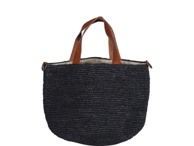Shop Ibeliv Mirozy Bucket Bag In Black