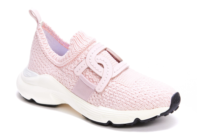 Shop Tod's Slip-on Sneakers In Pink