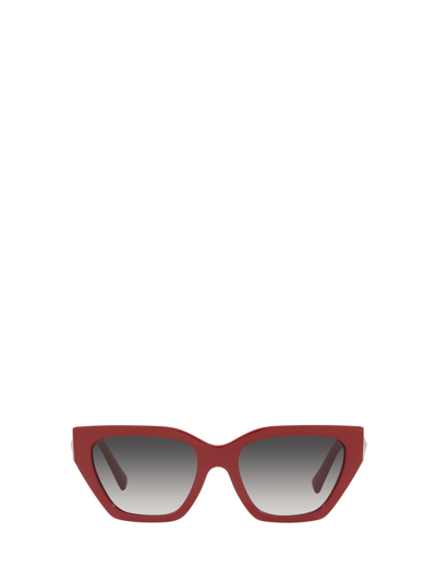 Shop Valentino Va4110 Red Sunglasses