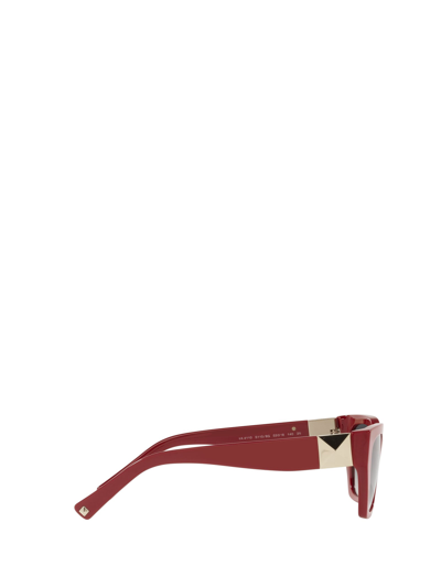 Shop Valentino Va4110 Red Sunglasses