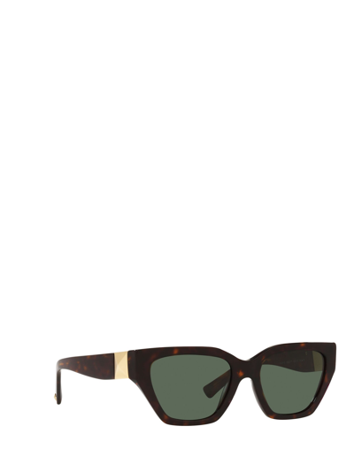 Shop Valentino Va4110 Havana Sunglasses