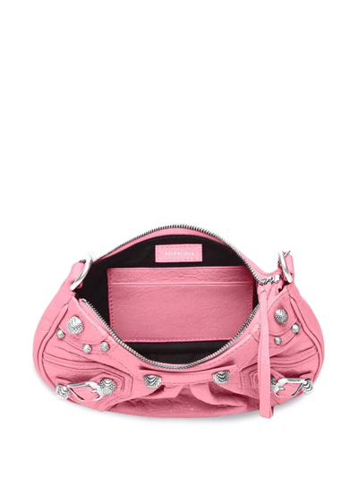 Shop Balenciaga Le Cagole Shoulder Bag In Rosa
