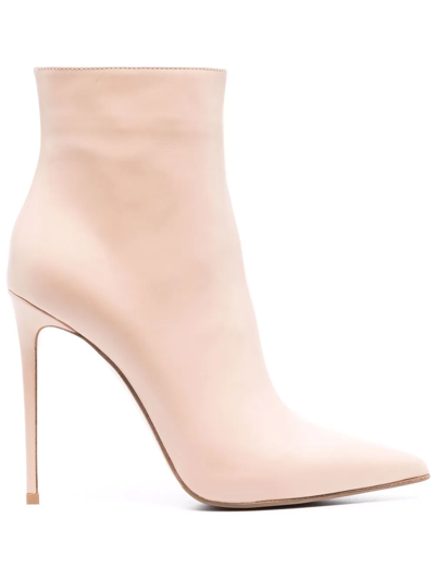 Shop Le Silla Eva Ankle Boot In Nude