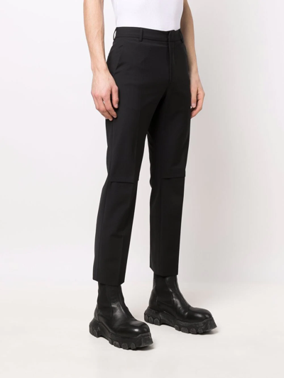 A Better Mistake Mistake Cropped Skinny Trousers In Schwarz