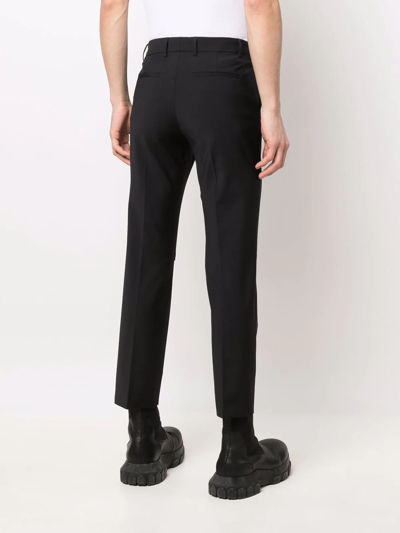 A Better Mistake Mistake Cropped Skinny Trousers In Schwarz