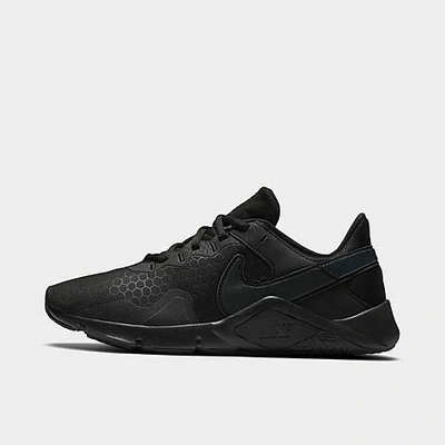 Nike Legend Essential 2 Cq9545-002 Women's Black Low Top Workout Shoes Clk530 In Black/off Noir