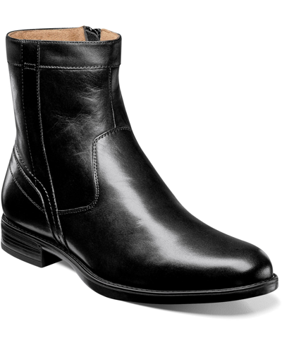 Shop Florsheim Men's Midtown Plain Toe Zipper Boots Men's Shoes In Black