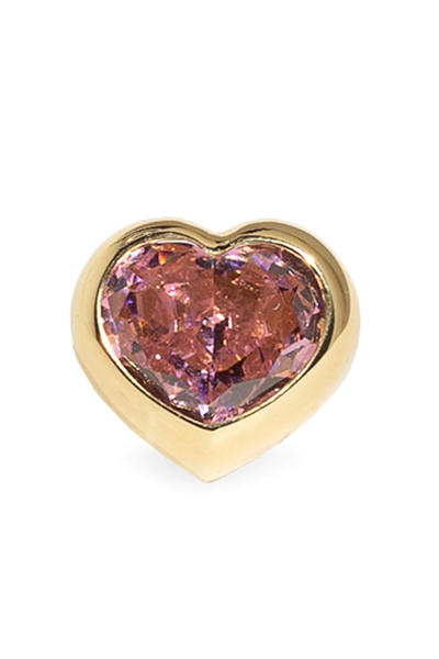 Shop Dans Les Rues Lux Heart Ring In Orange,pink