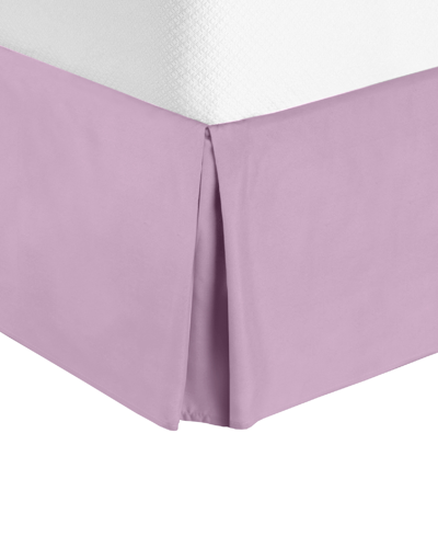 Shop Nestl Bedding Bedding 14" Tailored Drop Premium Bedskirt, Twin Bedding In Lavender Dream
